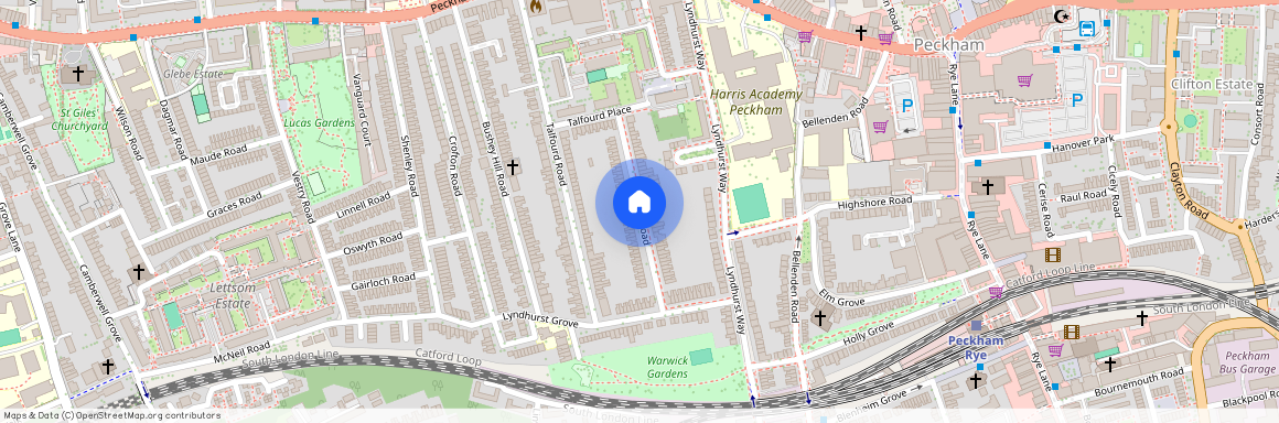 Denman Road, London, SE15