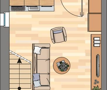 Aussergewöhnliche 2-ZKB-Wohnung in Fachhochschul-, und Klinikumnähe... - Photo 3