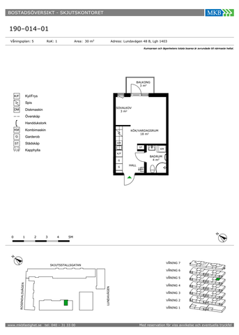 Lundavägen 48 B, Kirsebergsstaden - Foto 5