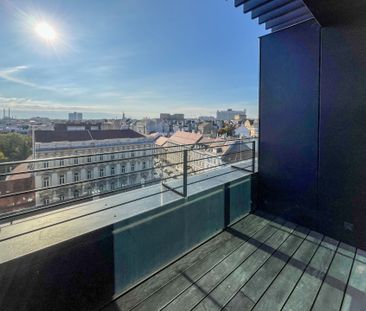 2-Zimmer-DG-Wohnung mit ca. 53 m² Dachterrasse im FIFTY FIVE direkt... - Photo 5