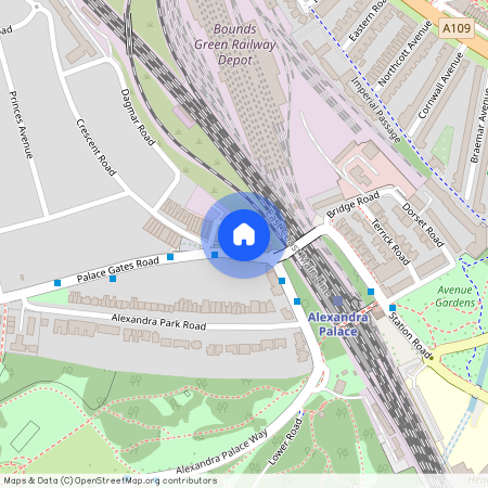 Palace Gates Road, Alexandra Park, N22