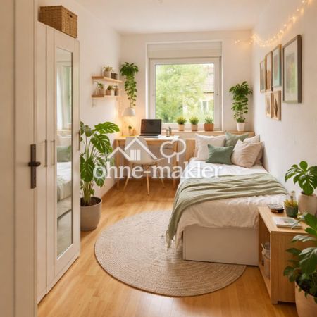 Wunderschönes WG-Zimmer zentral in Erlangen inkl. Strom und Wifi - Photo 2