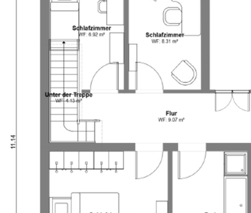 Maisonettewohnung im Dachgeschoss - Erstbezug nach Kernsanierung - Photo 1