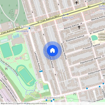 1041 St Clarens Avenue #Basement, Toronto, Corso Italia-Davenport