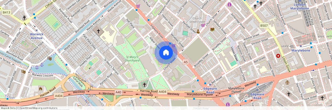 Garrett Mansions, Edgware Road, London, W2