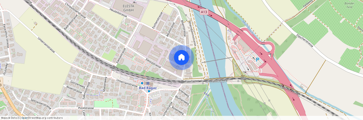 7310, Bad Ragaz, Rheinstrasse, 7