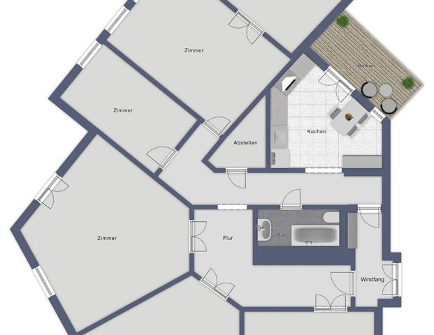 Ein Blick rein lohnt sich! Großer Familientraum mit 5,5 Zimmern unweit vom Campus. Auch möglich - verbundenes Wohnen und Arbeiten... - Photo 1