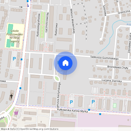 ul. Janusza Kertyńskiego, Legnica, dolnośląskie