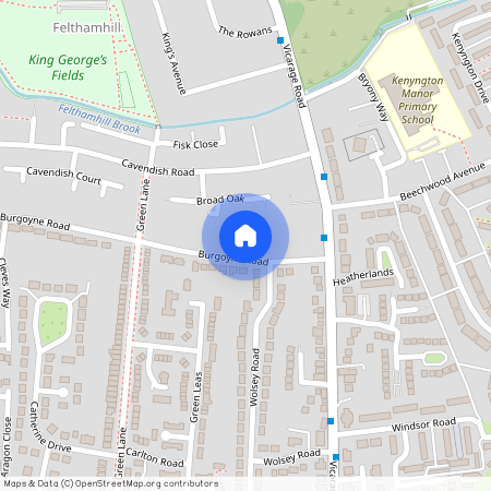 Burgoyne Road, Sunbury-On-Thames TW16, London