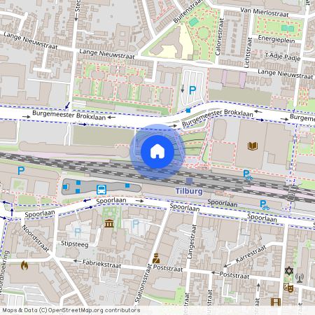 Spoorzone Noord-Oost, 5041 SC, Burgemeester Stekelenburgplein, Tilburg
