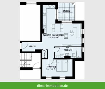 ERSTBEZUG im NEUBAU. Praktische Wohnung mit Einbauküche, Tageslicht... - Photo 6