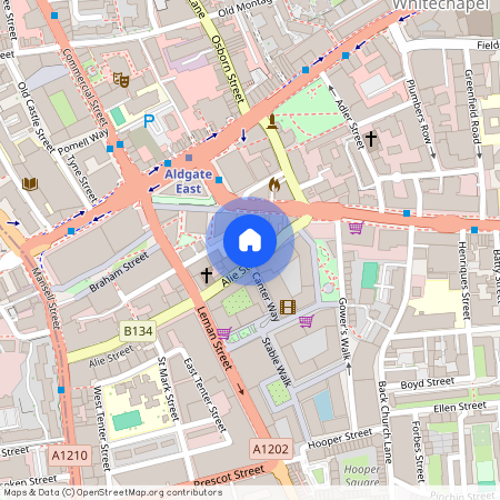 Alie Street, Aldgate, E1