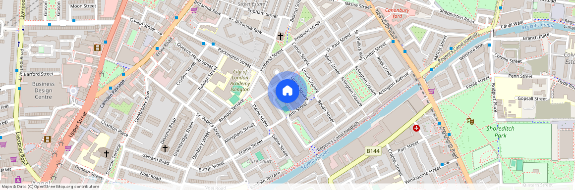 1 Packington Square, N1