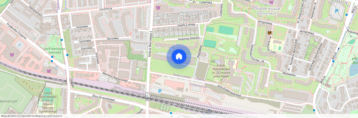 ul. Pszczelna, Niebuszewo, Północ, Szczecin, zachodniopomorskie