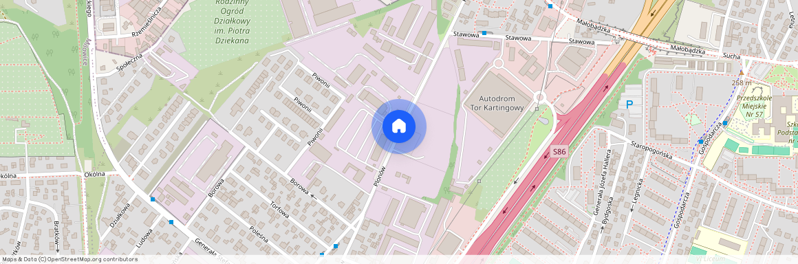 ul. Plonów, Pogoń, Sosnowiec, śląskie