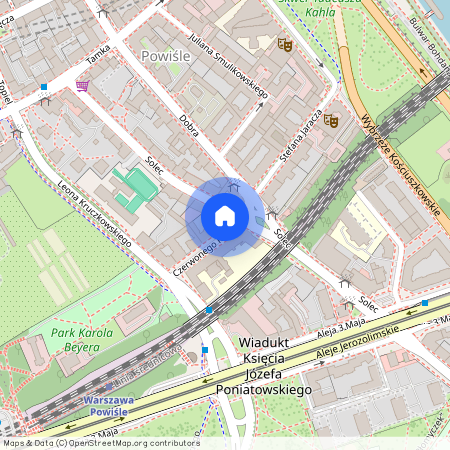 Warszawa, Śródmieście, Powiśle, Solec