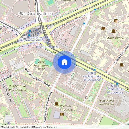 Plac Grunwaldzki, Śródmieście, Wrocław, dolnośląskie
