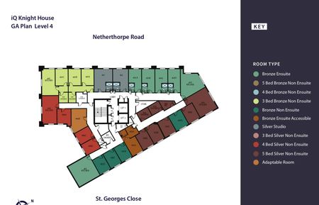 5-Bed Silver Apartment - Photo 2