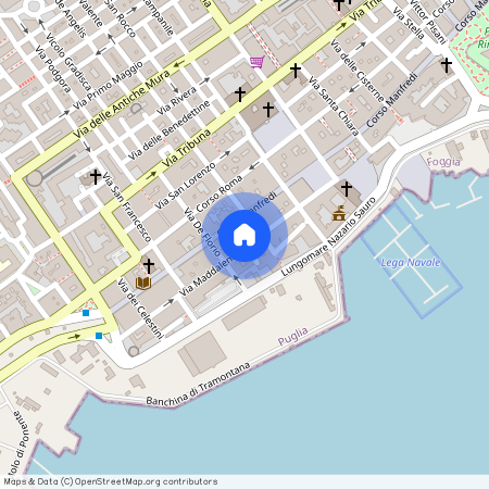 Baciati dal mare, Via Maddalena 73, 71043 Manfredonia FG, Italy