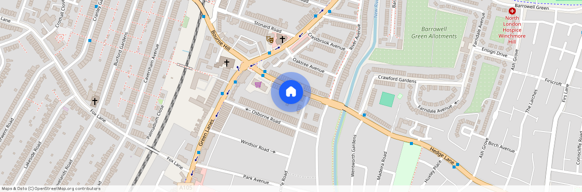 Hedge Lane, London, N13