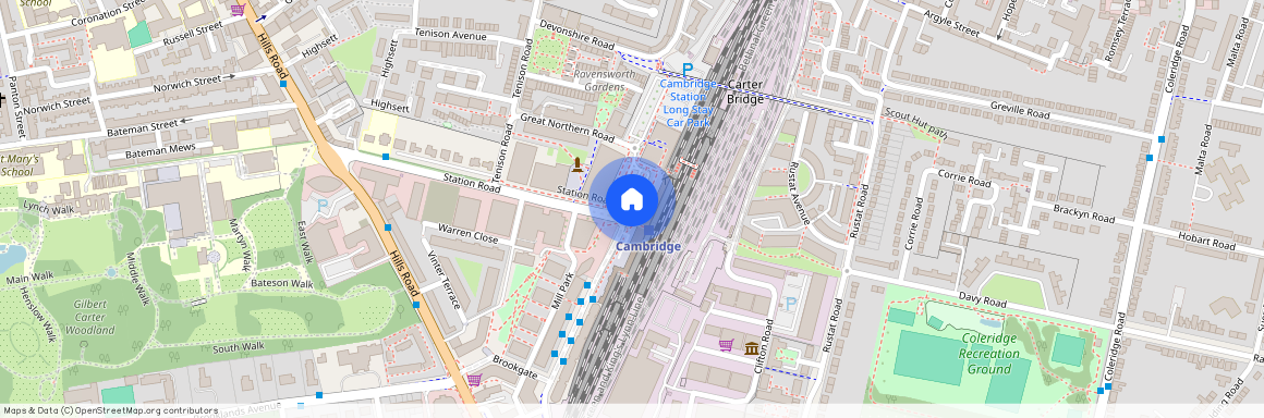 CB1 2QA, City Centre