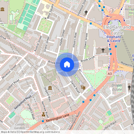 Brook Drive, Kennington, London, SE11