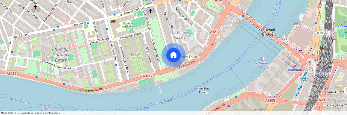 St. George's Square, Pimlico, London, SW1V