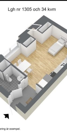 Jönköping - 1rok - 4mån - 6.555kr/mån - Foto 2