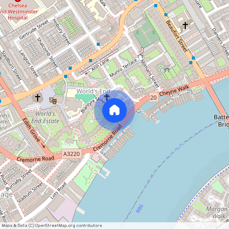 Berenger Tower, Chelsea, SW10, Chelsea, London