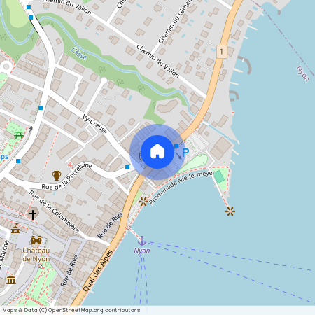 Rue de Rive, 1260 Nyon