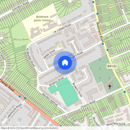 St Michaels Road, Boldmere. B73 5TA