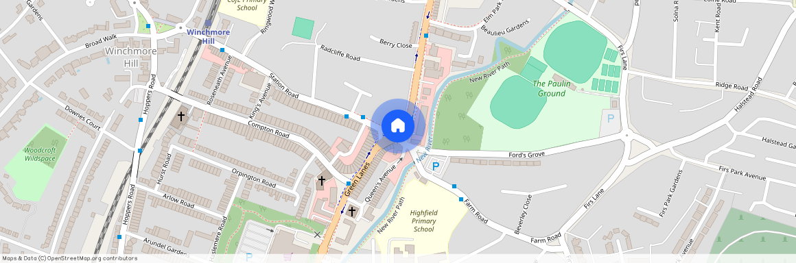 Station Road, Winchmore Hill, London, N21