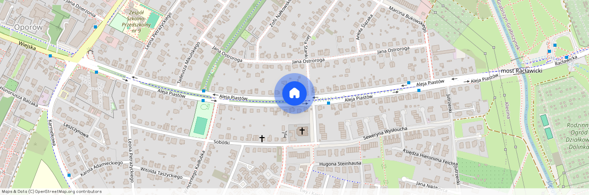 Fabryczna, Oporów, Al. Piastów, Wrocław