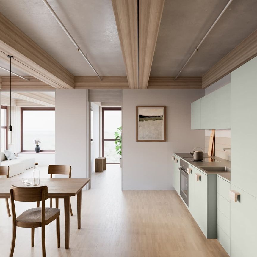 3.5 Zimmer, 75 m², 17. Stock - Foto 1