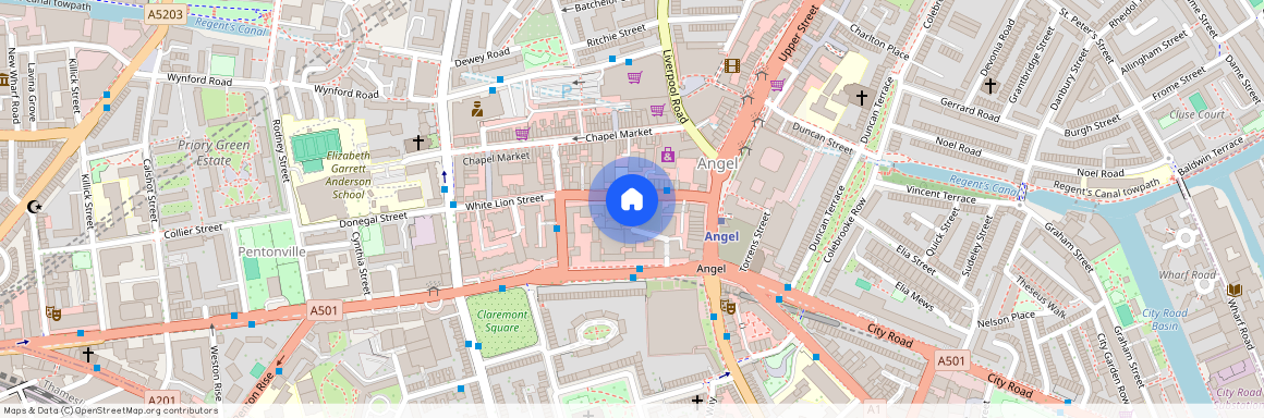 White Lion Street, Angel, N1