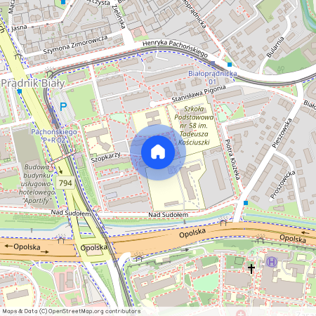 ul. Zielińska 22, Prądnik Biały Zachód, Prądnik Biały, Kraków, małopolskie