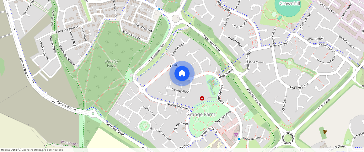 Ashford Crescent, Milton Keynes, MK8