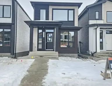 Beautiful newly built Keswick 3 bedroom with double car garage house for rent | 7334 Klapstein Crescent Southwest, Edmonton - Photo 1