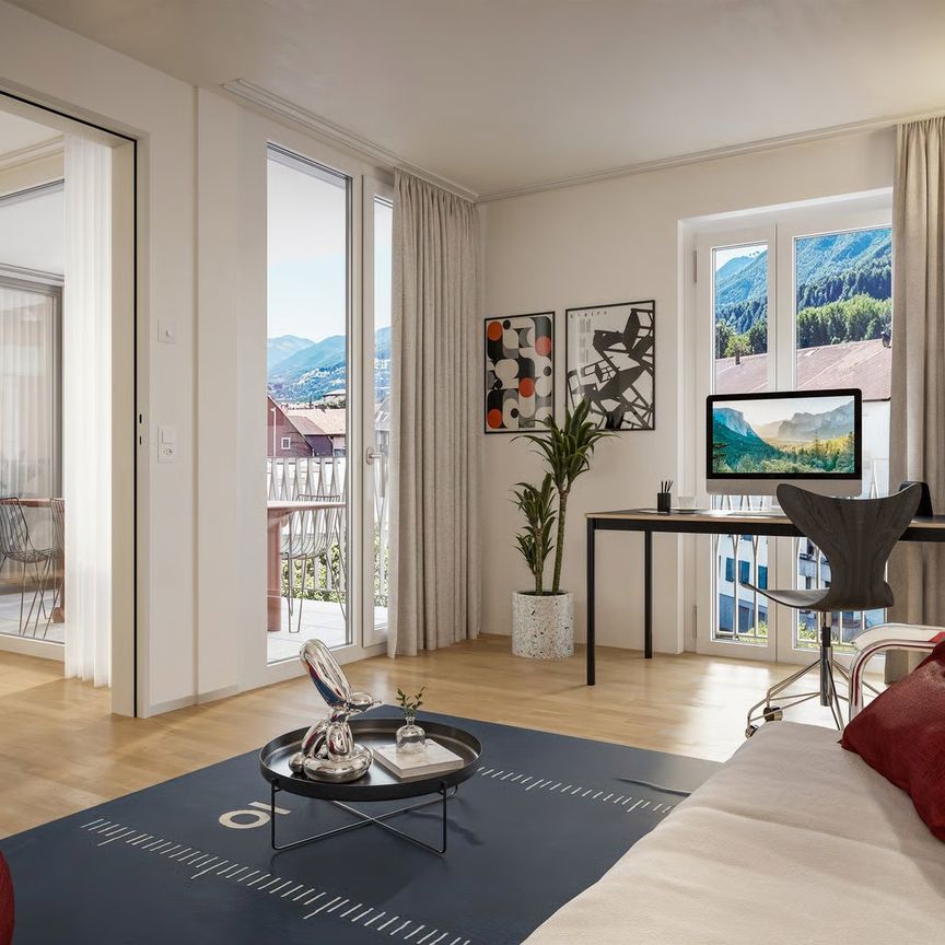 1.5 Zimmer, 42 m², 3. Stock - Photo 1