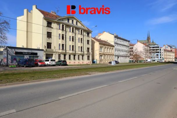 Pronájem bytu 2+kk na ulici Nové Sady, Brno-střed, výborná dostupnost, možnost parkování - Photo 1