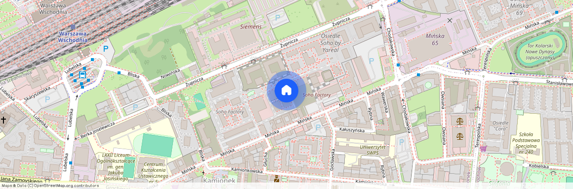 Warszawa, Praga-Południe, Praga-Południe, Kamionek, Mińska