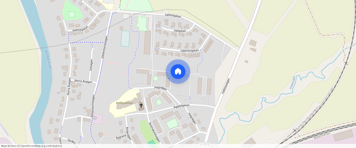 Kolbäck, Västmanland, Hallstahammar, Hagvägen 12 B