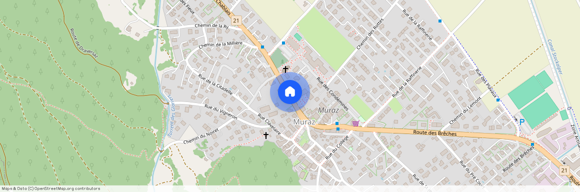 1893, Muraz (Collombey), Rue du Rovra