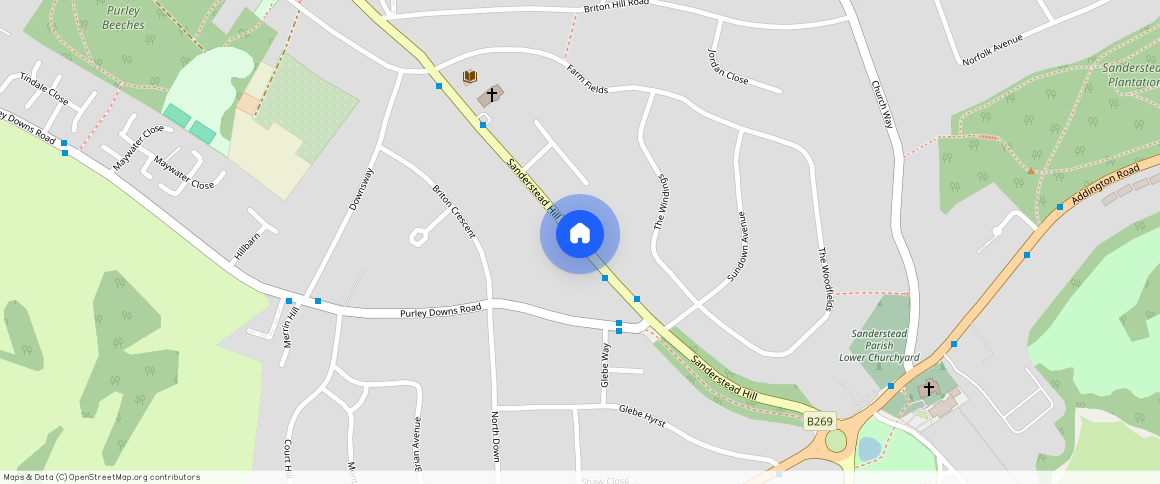 Sanderstead Hill, South Croydon