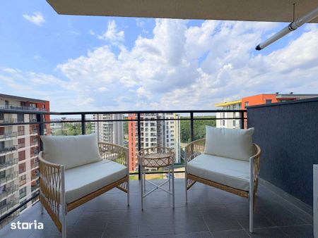 2 camere, amenajat modern, vedere spre Padurea Verde - Denya Forest - Fotografie 5