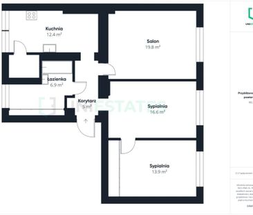Zabrze 80m2 na wynajem Ul. Wolności 3Pokoje 80 m² - Фото 1