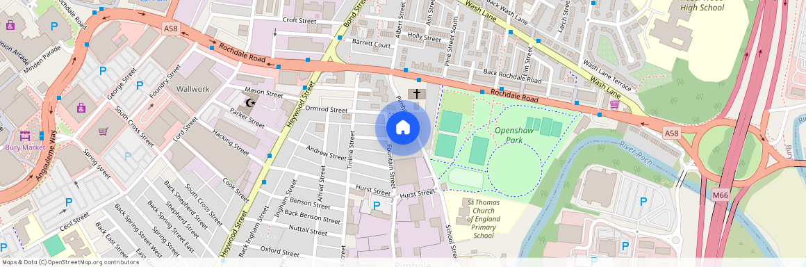 Palace Street, Bury, BL9