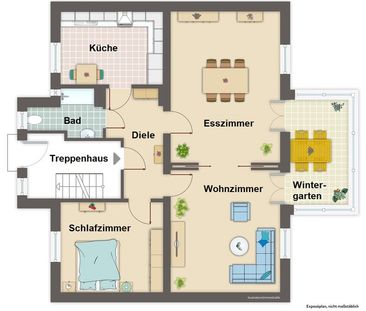 Charmante Altbauwohnung mit Wintergarten, Terrasse und Gartenfläche in Leverkusen-Manfort! - Foto 2