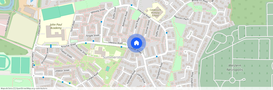 Forres Street, Summerston, Glasgow