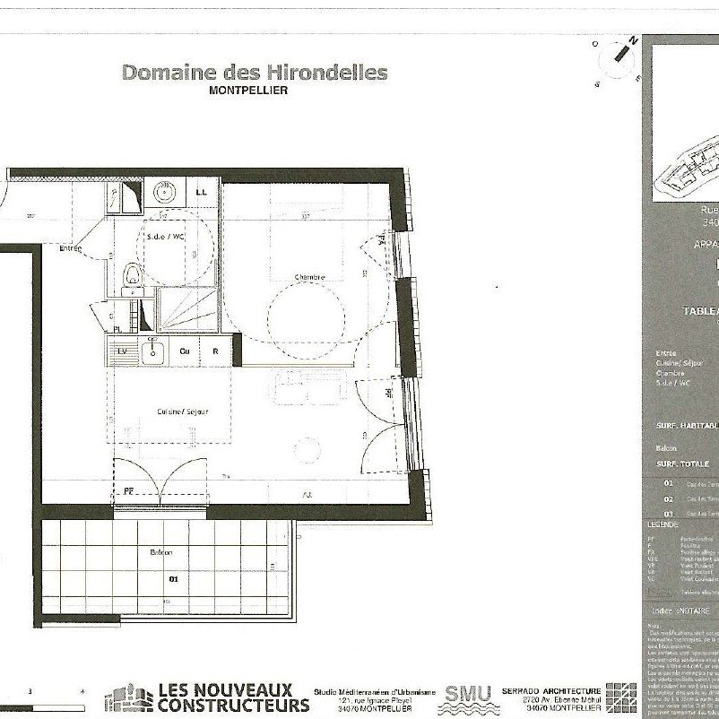 T2 Neuf clinique Saint Roch - Photo 2